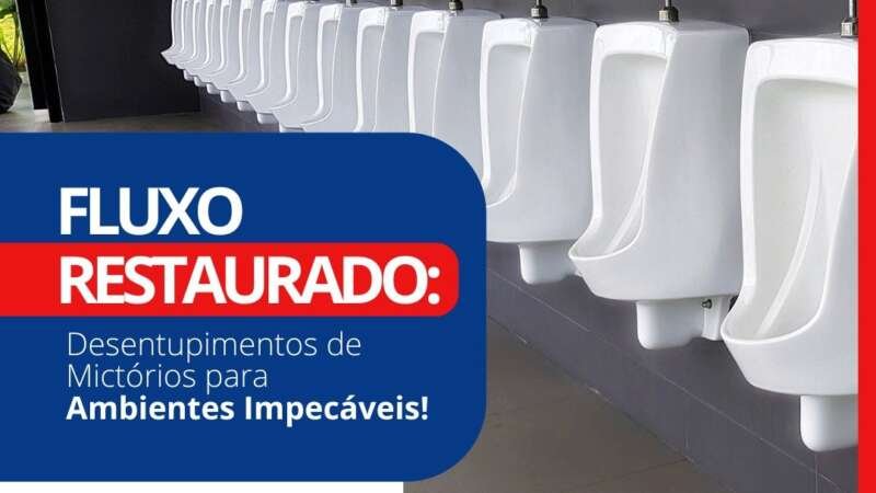 especializados de desentupimento de mictórios