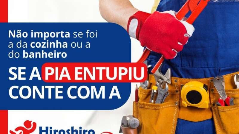 🚿 Pia entupida_ Não se preocupe! Seja na cozinha ou no banheiro, a Desentupidora Hiroshiro está aqui para resolver. 💧
