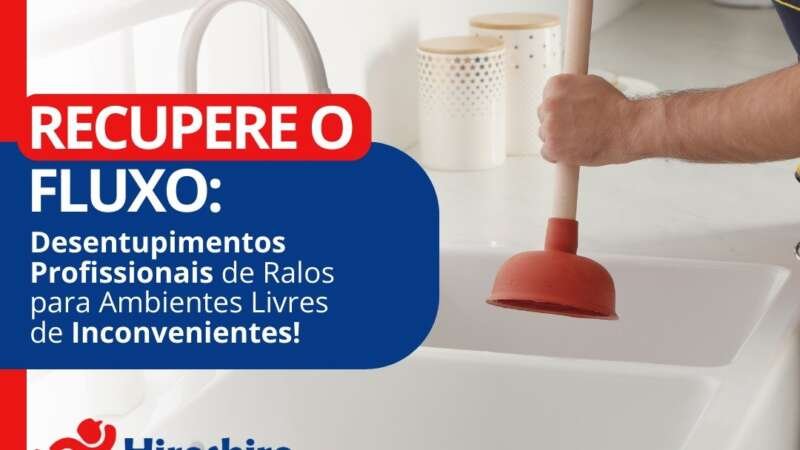 Quando os ralos entopem, a rotina pode virar um caos. Cheiros desagradáveis e água acumulada são sinais de um problema que precisa ser resolvido. 💧🚫 Nossos serviços profissionais de desentupimento de ralos são a solução para restaurar o fluxo perfeito em sua casa ou estabelecimento comercial. Com técnicas avançadas e equipamentos especializados, nossos especialistas eliminam obstruções de forma rápida e eficaz, deixando seu ambiente livre de inconvenientes. Recupere a tranquilidade e o conforto em sua rotina diária com nossos serviços de desentupimento de ralos. Conte conosco para ambientes livres de preocupações e fluxo perfeito em todos os momentos! 🛁✨ #DesentupimentoProfissional #AmbientesLimpos #FluxoPerfeito