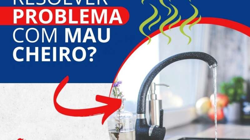 👃💧 Como resolver problema com mau cheiro?